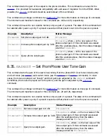 Preview for 37 page of Polycom Vortex EF2201 Command List