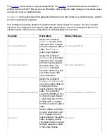 Preview for 42 page of Polycom Vortex EF2201 Command List