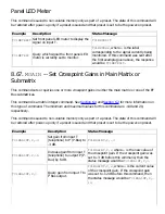 Preview for 56 page of Polycom Vortex EF2201 Command List