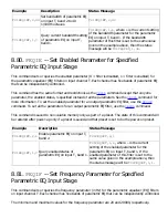 Preview for 66 page of Polycom Vortex EF2201 Command List