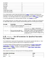 Preview for 69 page of Polycom Vortex EF2201 Command List