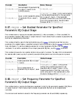 Preview for 72 page of Polycom Vortex EF2201 Command List