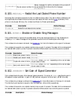 Preview for 79 page of Polycom Vortex EF2201 Command List