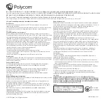 Предварительный просмотр 8 страницы Polycom VoxBox Setup Sheet