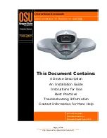 Polycom VSX 5000 Instruction Manual предпросмотр