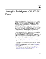 Предварительный просмотр 11 страницы Polycom VVX 1500 D Deployment Manual