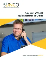 Polycom VVX 400 Quick Reference Manual preview