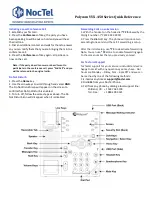 Preview for 2 page of Polycom VVX-450 Series Quick Reference