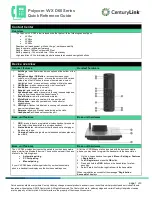 Polycom VVX D60 Quick Reference Manual предпросмотр