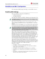 Preview for 24 page of Polycom WebOffice Release Note