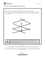 Preview for 1 page of Polycom Wireless Microphone System Setup Sheet