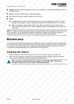 Preview for 11 page of PolyCool CV700 User Manual