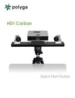 Preview for 1 page of polyga HDI Carbon Quick Start Manual