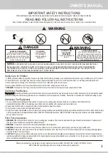 Preview for 3 page of POLYGROUP LIMITED SUMMER WAVES SKIMMERPLUS SFX1000 Owner'S Manual