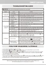 Preview for 13 page of POLYGROUP LIMITED SUMMER WAVES SKIMMERPLUS SFX1000 Owner'S Manual