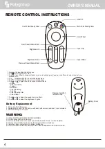 Preview for 4 page of Polygroup ILLUMINATIONS COLOR BLAST CONE TREE LED LIGHTS Owner'S Manual