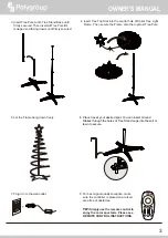 Preview for 3 page of Polygroup ILLUMINATIONS COLOR BLAST SPIRAL TREE LED LIGHTS Owner'S Manual