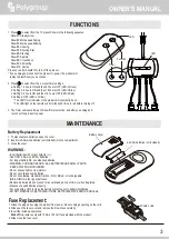 Preview for 3 page of Polygroup ILLUMINATIONS LED LIGHTWIZARD PDR-026-120V Owner'S Manual