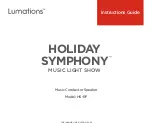 Polygroup Lumations HOLIDAY SYMPHONY HS-RF Instruction Manual предпросмотр