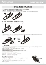 Preview for 3 page of Polygroup LUMATIONS LED LIGHTWIZARD Owner'S Manual