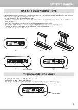 Предварительный просмотр 3 страницы Polygroup SUMMER WAVES Aqua Glow Double Tube Owner'S Manual