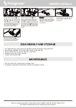 Preview for 3 page of Polygroup SUMMER WAVES SHM-1004 Owner'S Manual