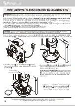 Предварительный просмотр 14 страницы Polygroup Summer Waves Skimmerplus SFX1500+ Owner'S Manual