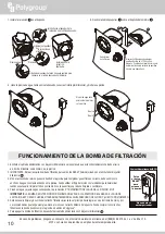 Предварительный просмотр 28 страницы Polygroup Summer Waves Skimmerplus SFX1500+ Owner'S Manual