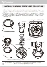 Предварительный просмотр 34 страницы Polygroup Summer Waves Skimmerplus SFX1500+ Owner'S Manual