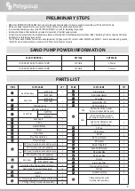 Preview for 7 page of Polygroup SUMMER WAVES ST1100 Owner'S Manual