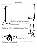 Preview for 2 page of PolyJohn E SaniStand SAN2-1001 Assembly Instructions