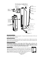 Предварительный просмотр 3 страницы PolyJohn HandStand PSW1-1000 Technical Information