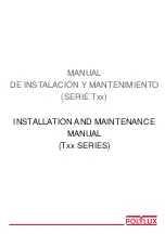 POLYLUX T Series Installation And Maintenance Manual preview