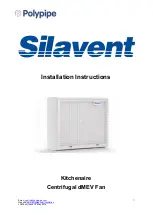 Polypipe Silavent dMEV Series Installation Instructions Manual preview