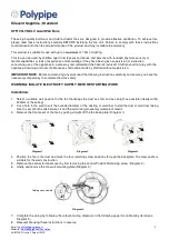 Preview for 2 page of Polypipe Silavent Sapphire Series Installation Instructions