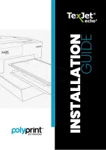 Polyprint TexJet echo 2 Installation Manual предпросмотр