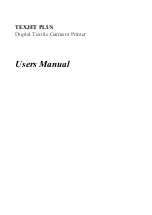 Polyprint TEXJET PLUS User Manual предпросмотр