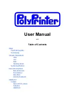 PolyPrinter 229-FW-2 User Manual preview