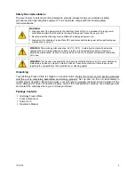 Preview for 4 page of PolyScience Histology Freeze Plate Operator'S Manual