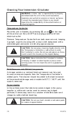 Предварительный просмотр 18 страницы PolyScience LX Operator'S Manual