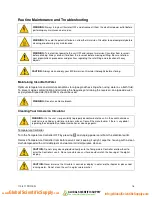 Предварительный просмотр 19 страницы PolyScience MX-CA11B Operator'S Manual