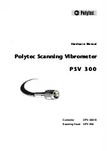 Polytec PSV 300 Hardware Manual preview