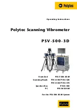 Preview for 1 page of Polytec PSV-500-3D Operating Instructions Manual