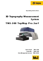 Polytec TMS-500 TopMap Pro.Surf Operating Instructions Manual preview