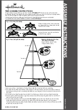 Preview for 1 page of Polytree Hallmark TG76P3870L01 Assembly Instructions