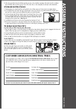 Предварительный просмотр 2 страницы Polytree TGC0P3499C00 Assembly Instructions