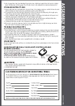 Preview for 2 page of Polytree TV70M3X05D01 Assembly Instructions