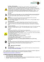 Preview for 4 page of Polytron 9267998 Operating Manual