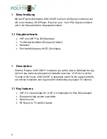 Preview for 4 page of Polytron AVM 2049 F User Manual