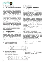 Предварительный просмотр 6 страницы Polytron HA 30116 N/AP Operating Manual